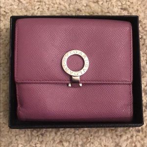 Bvlgari folding wallet